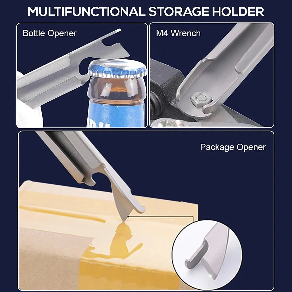 4 in 1 Titanium Camping Cutlery